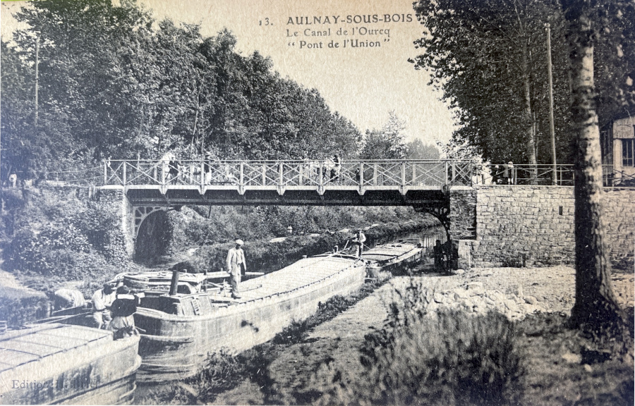 13. AULNAY-SOUS-BOIS
Le Canal de l'Ourcq
Pont de l'Union
